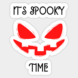 It's Spooky Time Halloween Sticker